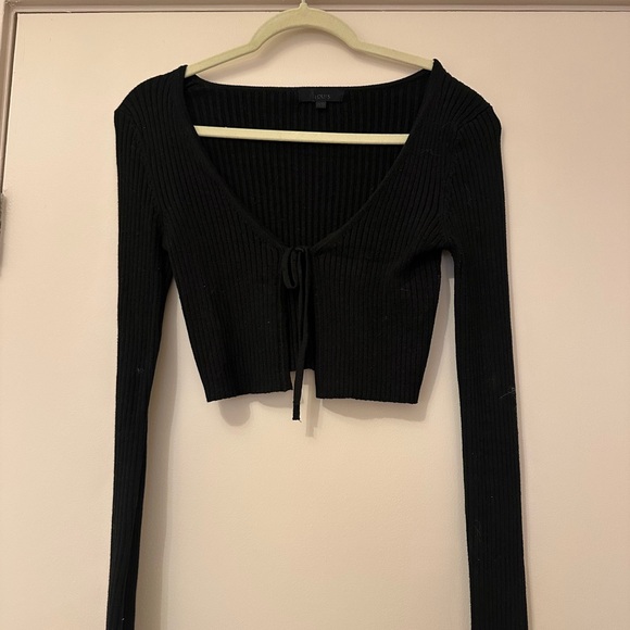 Revolve Hours Tie Cardigan - Picture 2 of 4